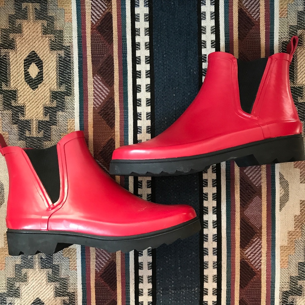 Vintage Ankle Waterproof Rain Boots